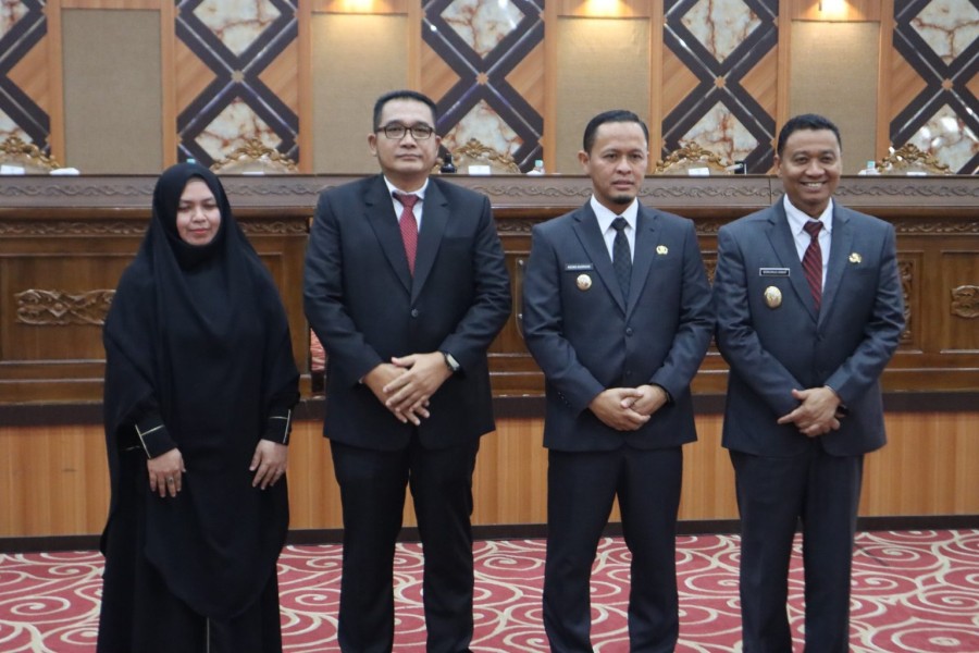 Walikota Agung Lantik Direktur Baru RSD Madani, Sejumlah Catatan Disampaikan