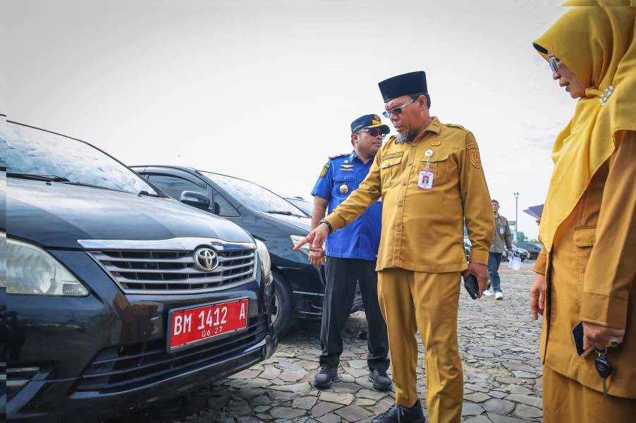 Kendaraan Dinas Menunggak Pajak Bakal Dikandangkan, Pemko Pekanbaru Perketat Kepatuhan ASN