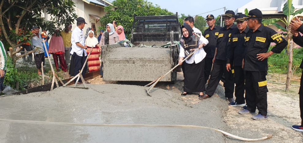 Bermanfaat Kurangi Genangan , Dinas Perkim Pekanbaru Lanjutkan Program OMS