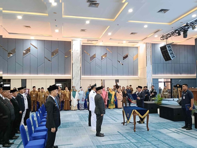 Perombakan Birokrasi! 5 Kadis dan 2 Camat Dilantik