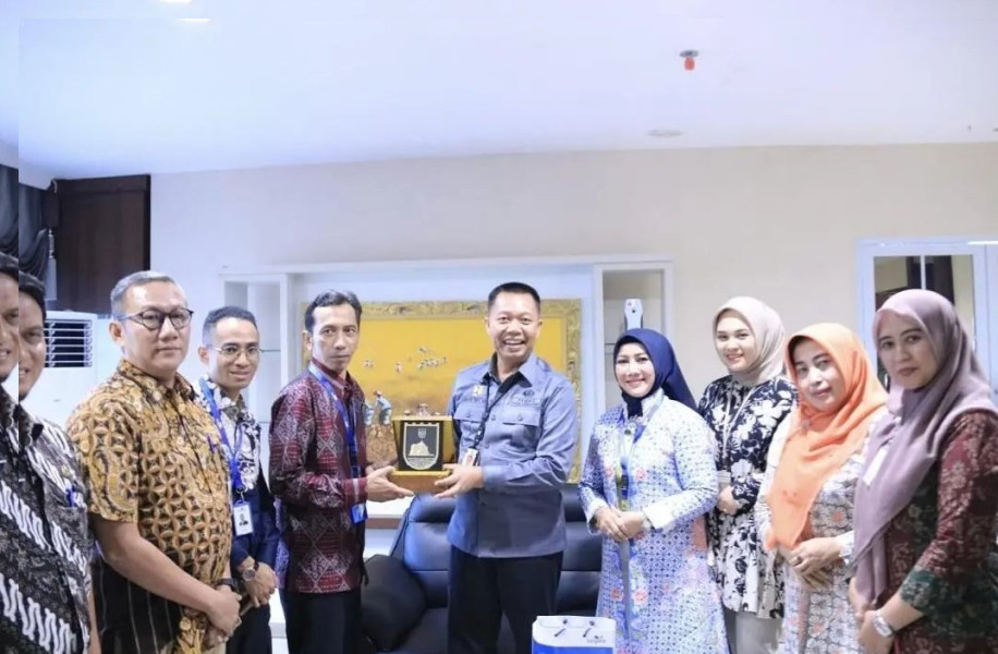 Dampingi Sekdako Pekanbaru, BPKAD Hadiri Audiensi Bersama Pimpinan PT. TASPEN Persero