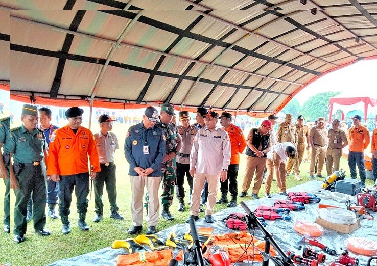 Dinas Perkim Pekanbaru Ikuti Apel Peringatan Bulan PRB tahun 2023