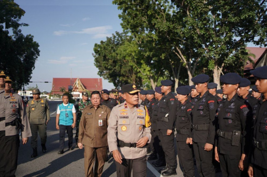 Riau Bhayangkara Run 2024, Sebanyak 2.110 Personil Gabungan Disiagakan