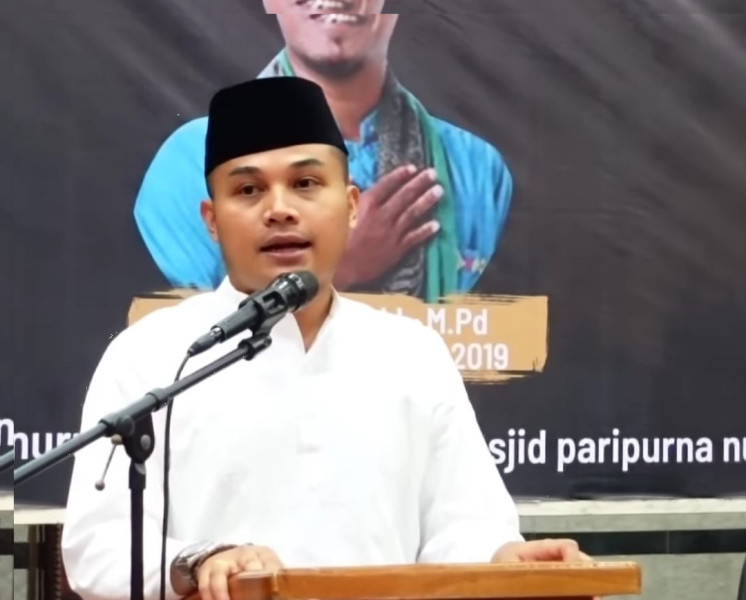 Hadiri Halal Bihalal di Masjid Paripurna Nurussalam, Camat Bukit Raya Pesankan Saling Menjaga