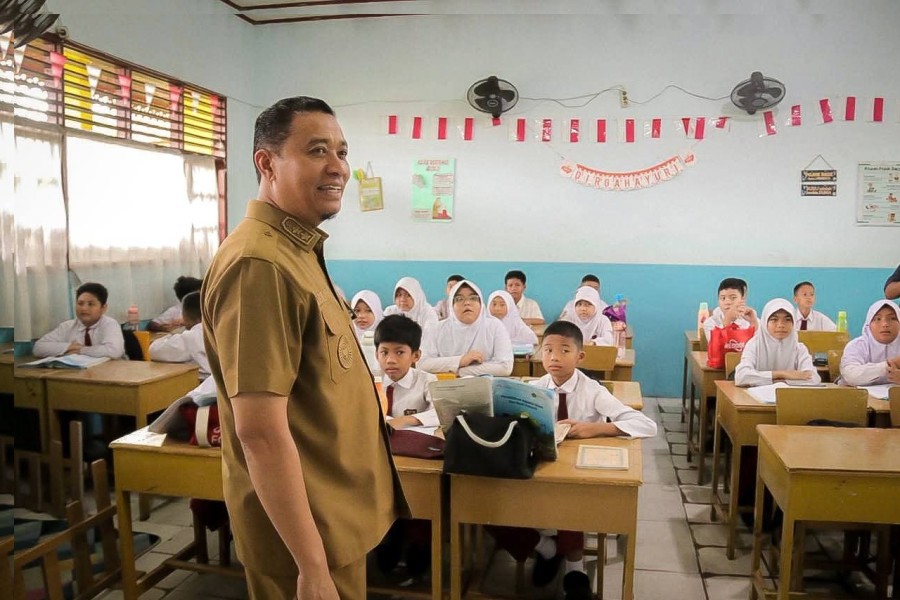 Tak Mau TKA Bermasalah, Wawako Pekanbaru Sidak Sejumlah Sekolah Dasar