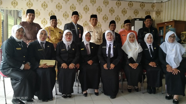 Disdik Rohil Lantik Sejumlah Kepala Sekolah Tingkat Sekolah Dasar