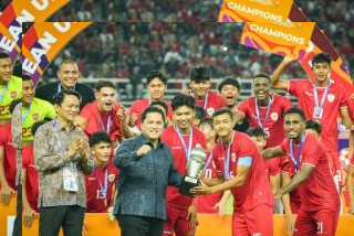 Setelah 11 Tahun Timnas Juara AFF U-19, Ini Kata Erick Thohir