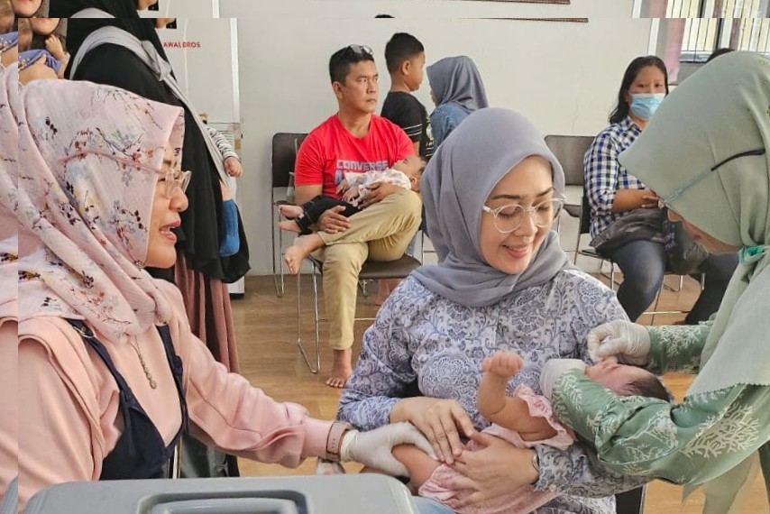Riau Tembus Tiga Besar Nasional, Capaian Imunisasi Melesat Tajam