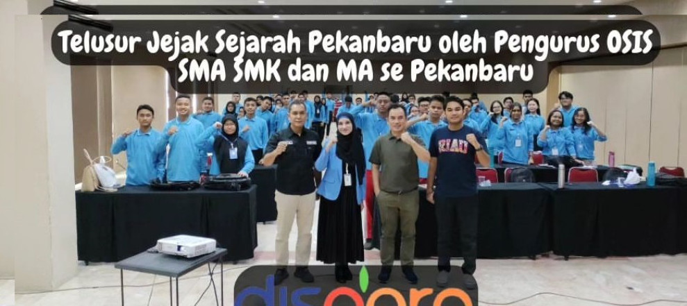 Beri Pemahaman, Dispora Pekanbaru Dampingi Kegiatan Telusur Jejak Sejarah Pekanbaru Bersama Pengurus OSIS