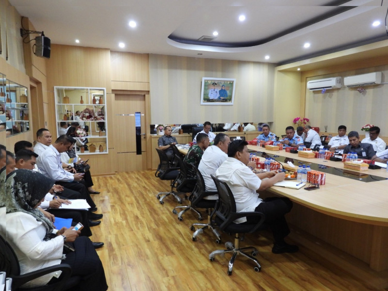 Dipimpin Gubernur Riau, BPKAD Pekanbaru Bersama Unsur Forkopimda Ikuti Rakor Secara Virtual