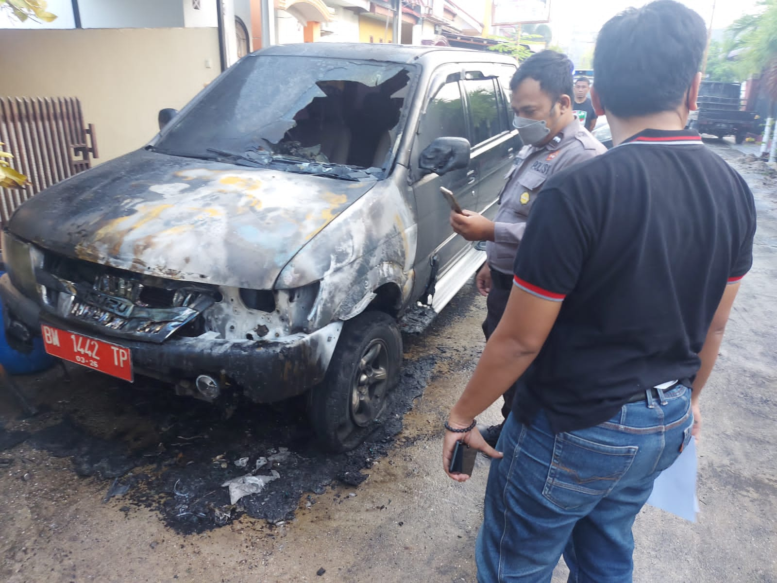 Mobdin Lapas Klas II A Pekanbaru Dibakar OTK