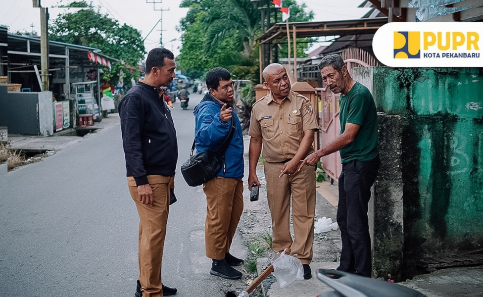 Tanggapi Keluhan Masyarakat, Dinas PUPR Pekanbaru Lakukan Hearing