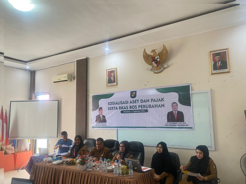 Beri Pemahaman, BPKAD Pekanbaru Jadi Narasumber Sosialisasi Pengelolaan Dana BOS Untuk Tingkat SLTP