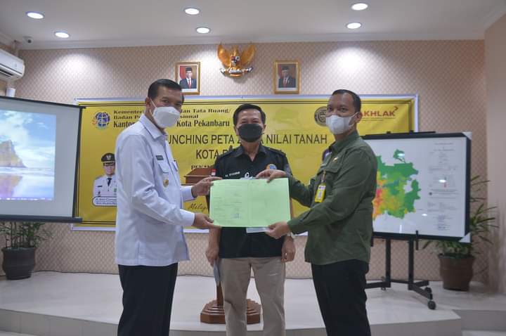 Pemko Pekanbaru Luncurkan Zona Nilai Tanah (ZNT)