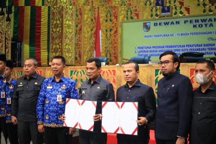 APBD Pekanbaru 2023 Disahkan Sebesar Rp2,699 Triliun