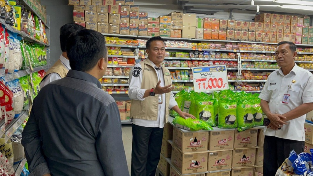 Antisipasi Peredaran Beras Oplosan, Tim Satgas Pangan Pekanbaru Terus Lakukan Pengawasan