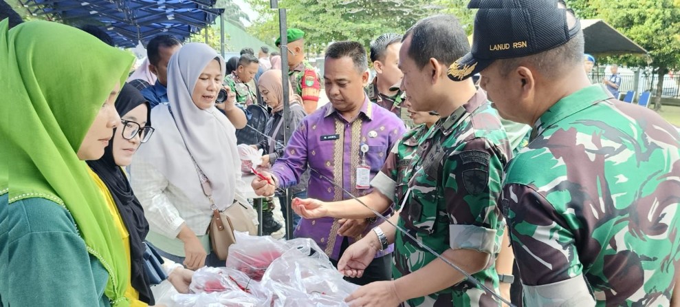 Pemko Pekanbaru GPM di Lanud Roesmin, Cabai Jadi Primadona