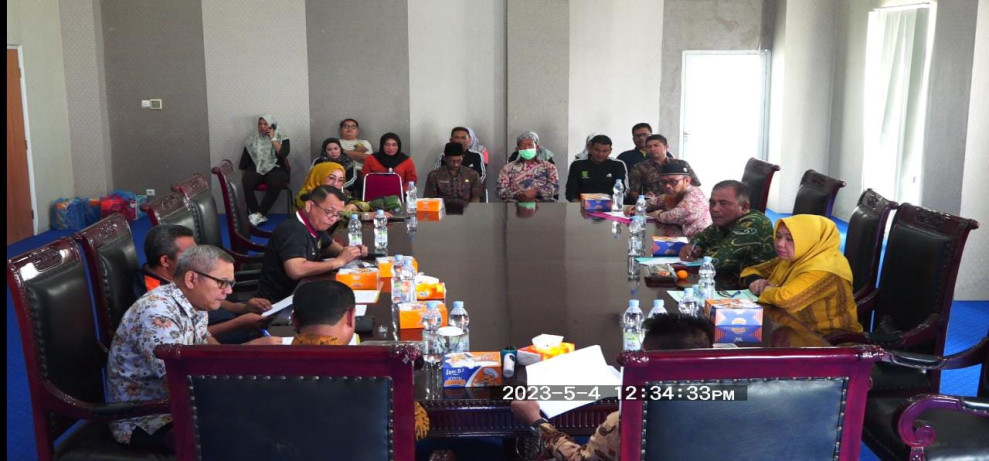 Bupati Rohil Pimpinan Rapat Persiapan Manasik Haji