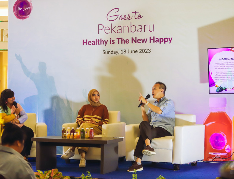 Pentingnya Konsumsi Buah dan Sayur, Re.juve Gelar Health Talk dan Rangkaian Acara Seru di Pekanbaru