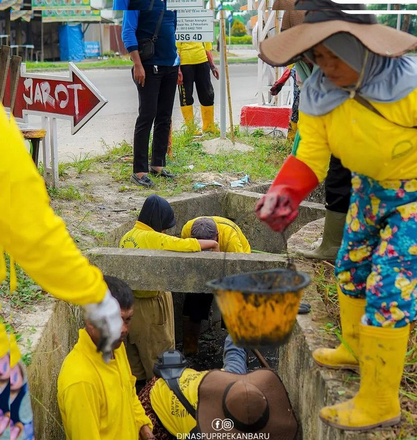 PUPR Pekanbaru Normalisasi Sungai Dan Drainase