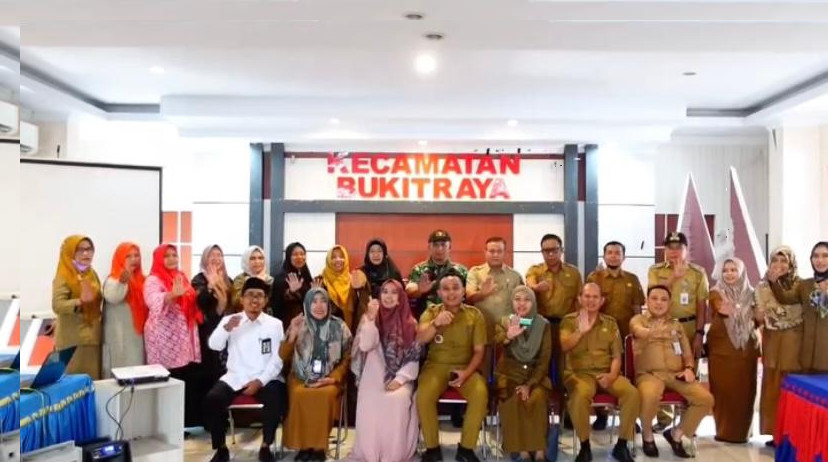 Dengan Mini Lokakarya, Kecamatan Bukit Raya Tekan Angka Stunting